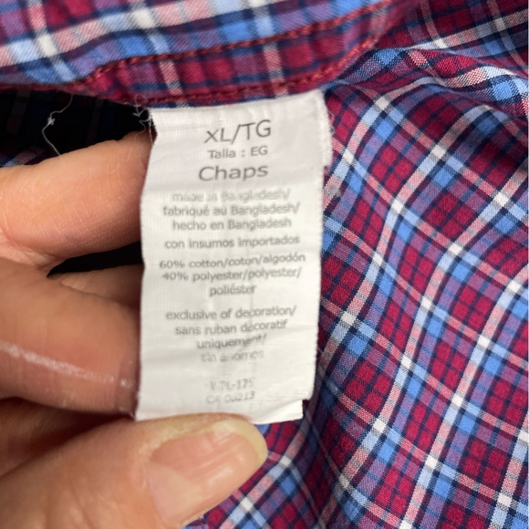 Chaps long sleeve button down shirt - Picture 5 of 5